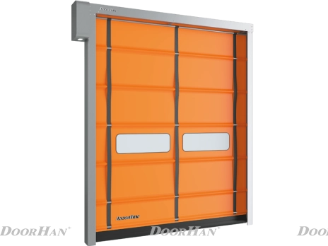 Скоростные складывающиеся ворота серии speedfold sdfs, www.ufa.doorhan.ru
