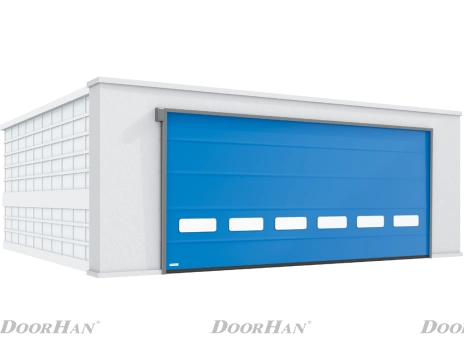 Скоростные складывающиеся ворота серии speedfold sdfb, www.ufa.doorhan.ru
