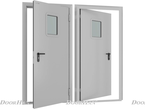 Технические одностворчатые двери, www.ufa.doorhan.ru