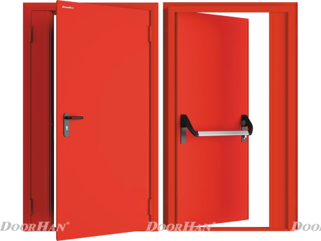 Противопожарные двустворчатые двери, www.ufa.doorhan.ru
